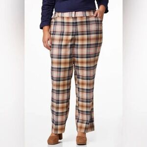 ❄️ Cato | PLUS PETITE PLAID TIE WAIST PANTS VARIOUS SIZES AVAILABLE